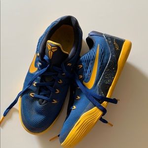 NIKE Kobe 9 EM Gym Blue University Gold US6Y